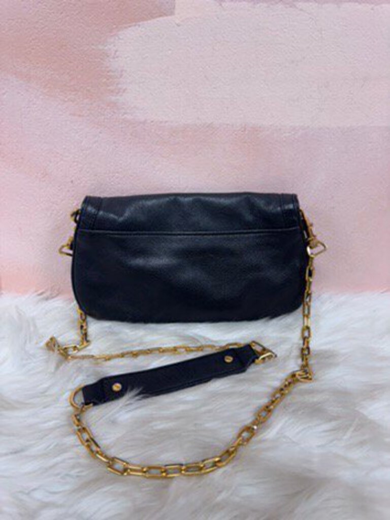 Tory Burch Black Leather Clutch