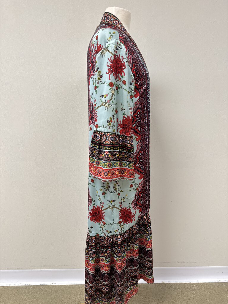 alice + olivia Multi Floral Reversible Kimono