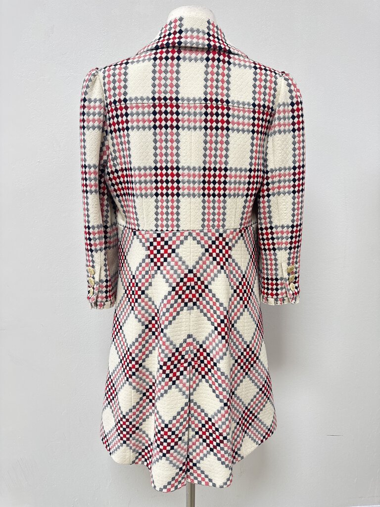 Juicy Couture Plaid Peacoat