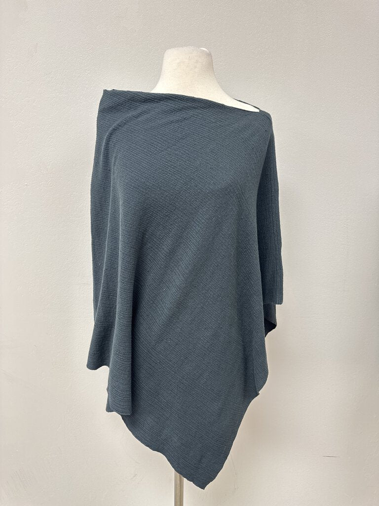 Eileen Fisher Green Poncho NWT