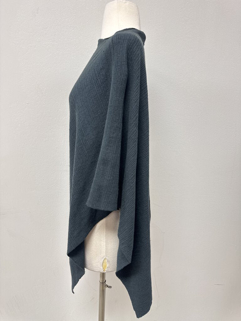 Eileen Fisher Green Poncho NWT