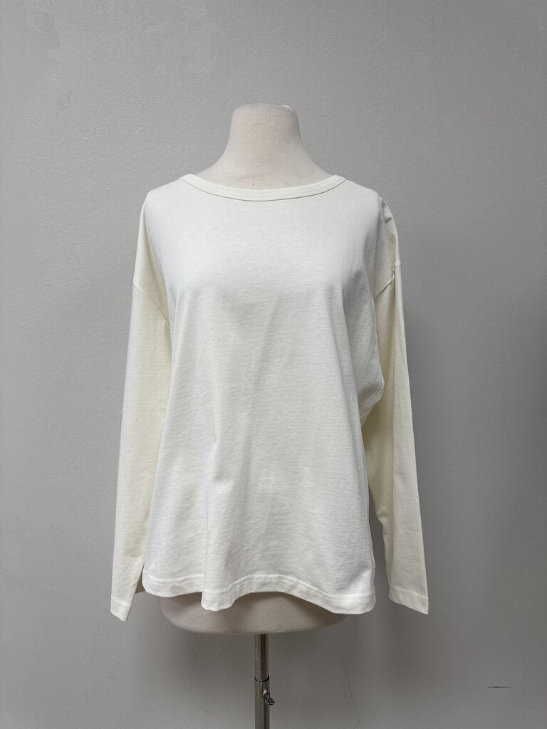 COS Ivory Long Sleeve Top NWT