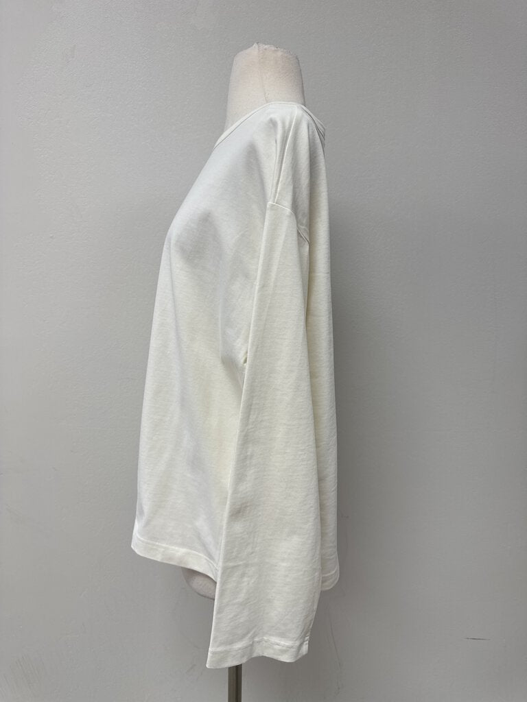 COS Ivory Long Sleeve Top NWT