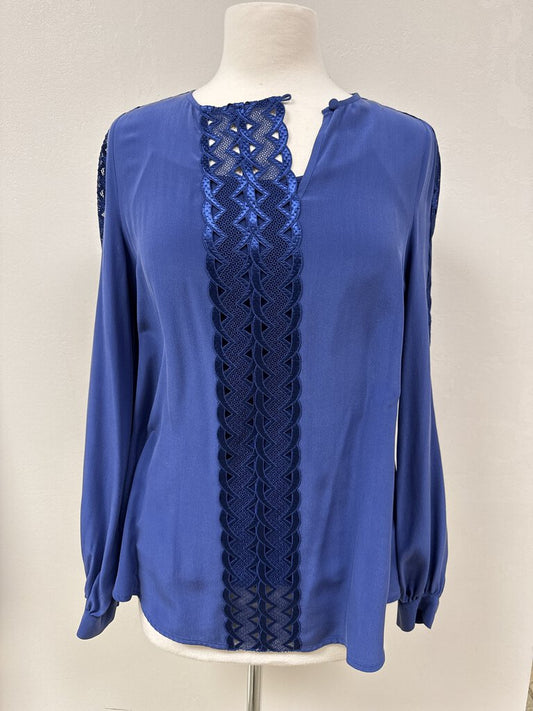 Anne Fontaine Cobalt Blouse and Tank