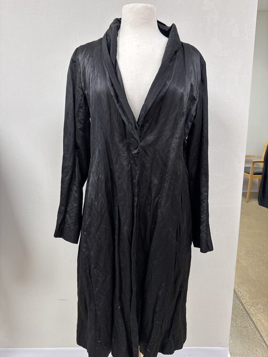 Eileen Fisher Black Overcoat