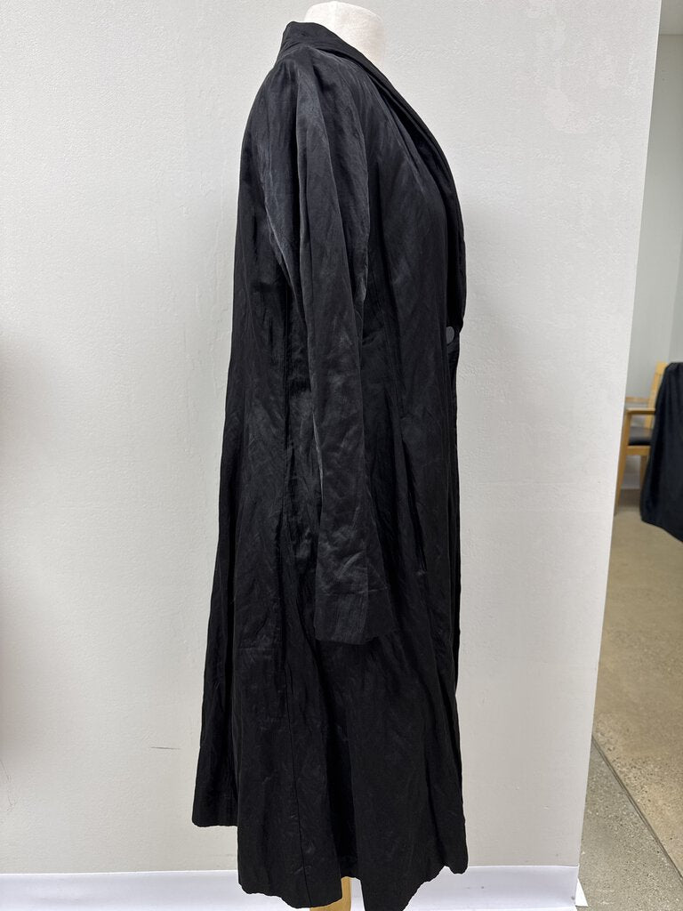 Eileen Fisher Black Overcoat