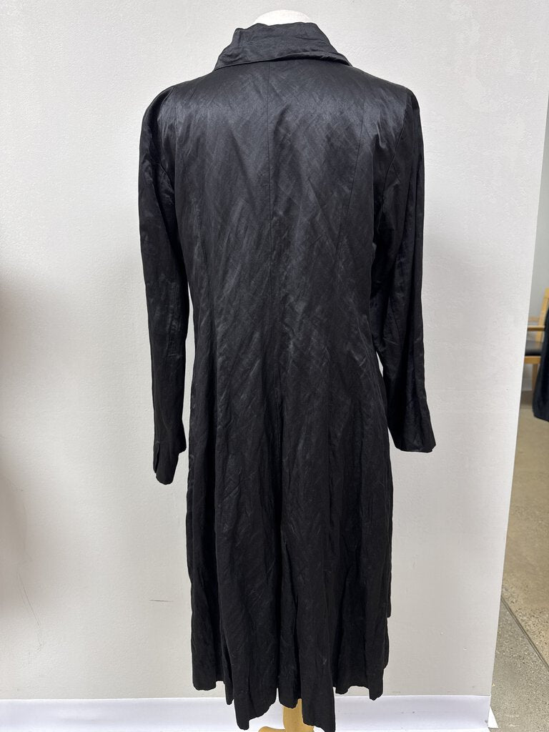 Eileen Fisher Black Overcoat