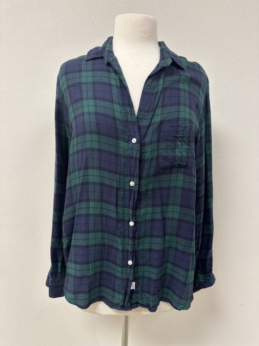 Grayson Black Watch Plaid Button Up