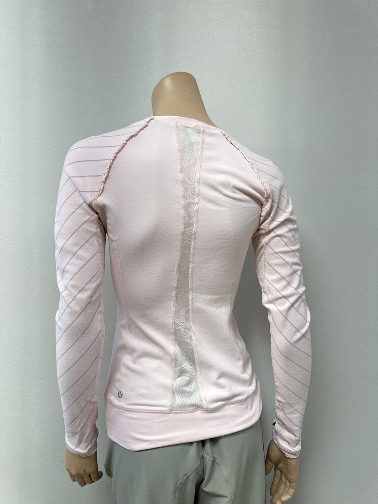 Lululemon Pink Long Sleeve Tee