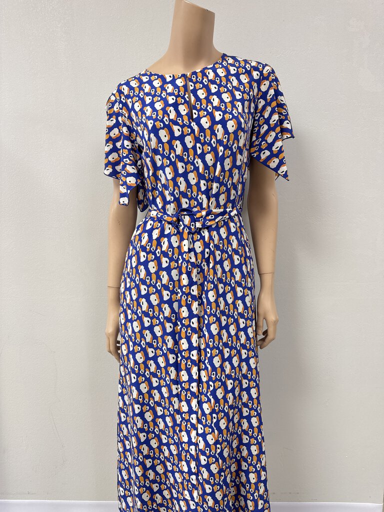 Jason Wu Belted Floral Maxi Dress