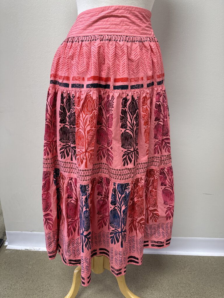 Bloomingprint Pink Maxi Skirt NWT