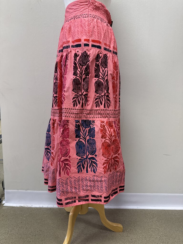 Bloomingprint Pink Maxi Skirt NWT