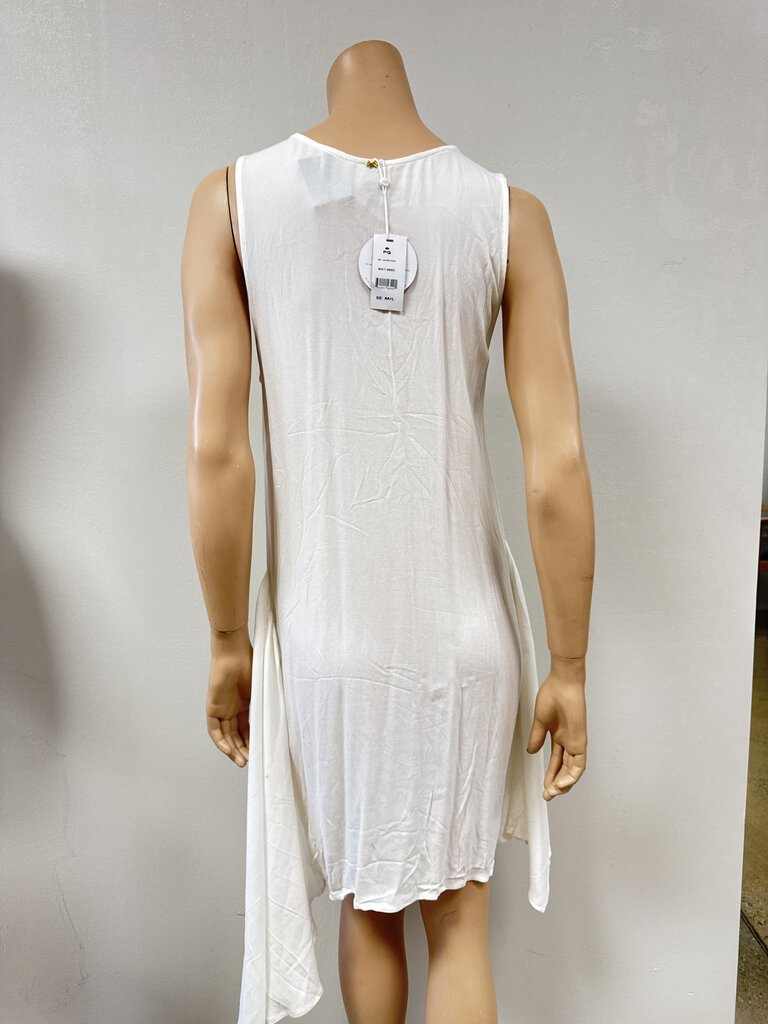 PQ Ivory Asymmetrical Dress NWT