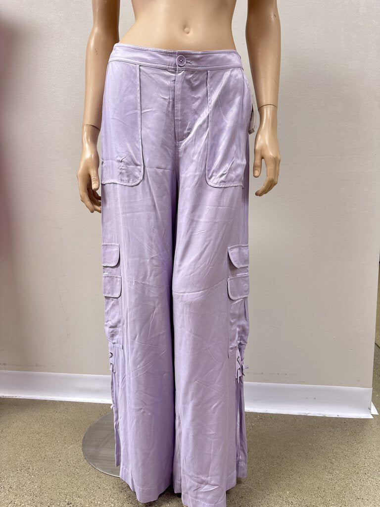 Anthropologie Lilac Cargo Pant NWT