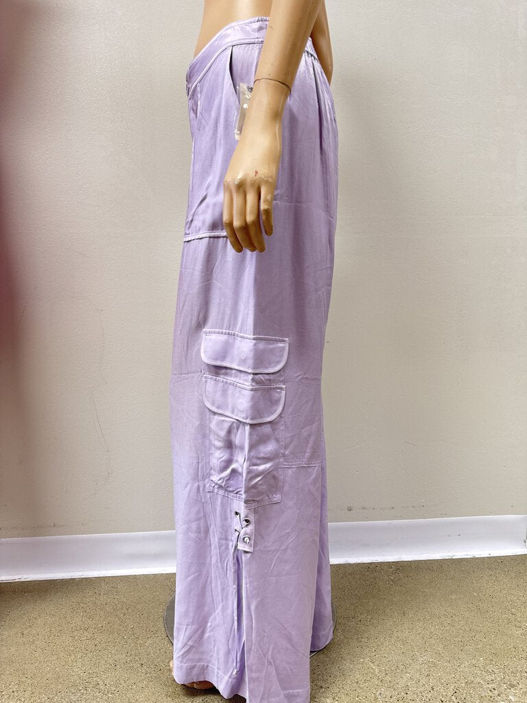 Anthropologie Lilac Cargo Pant NWT