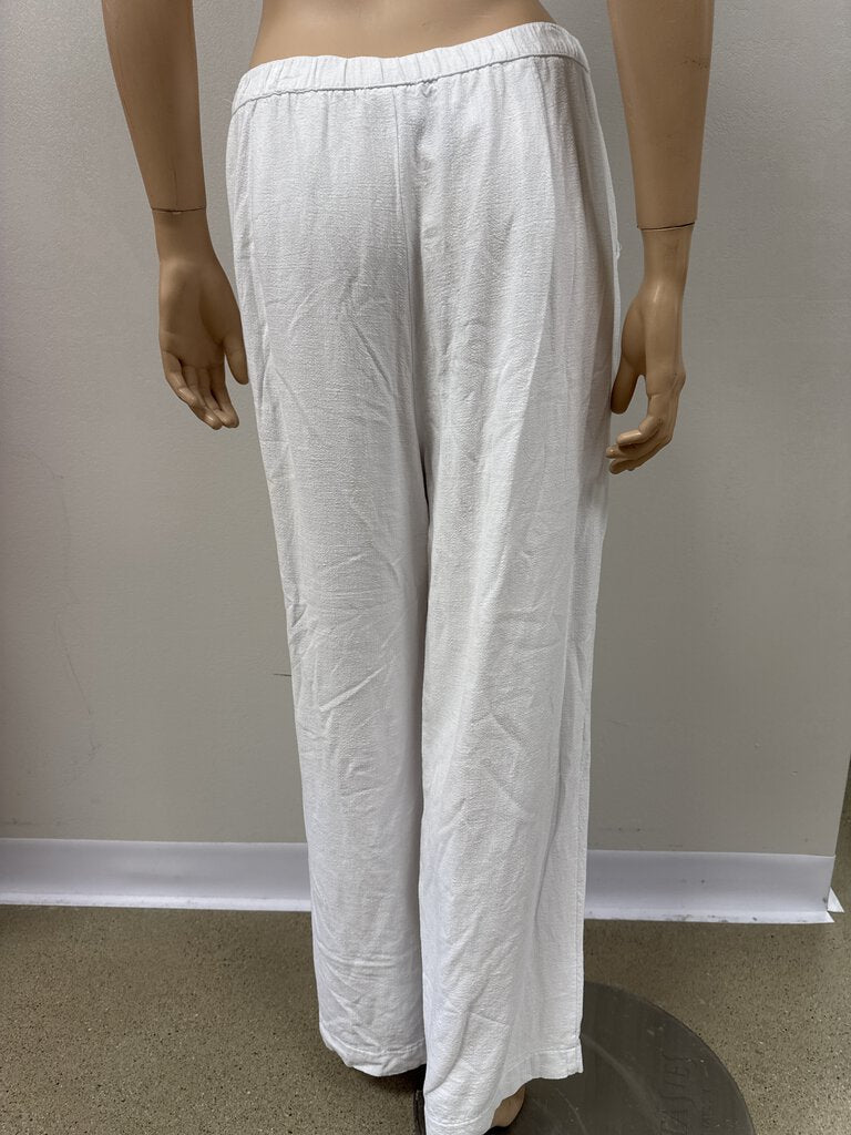 Z Supply White Wide Leg Pant