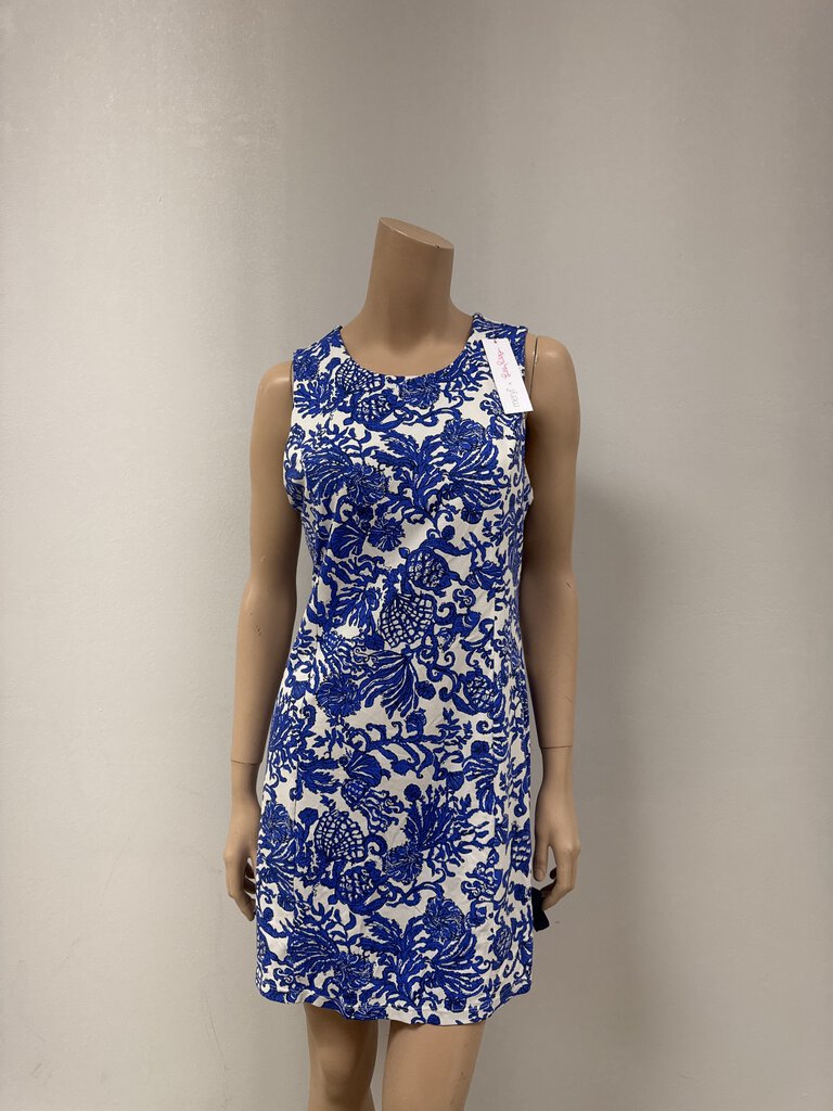 Lilly Pulitzer Blue Shell Sheath Dress NWT