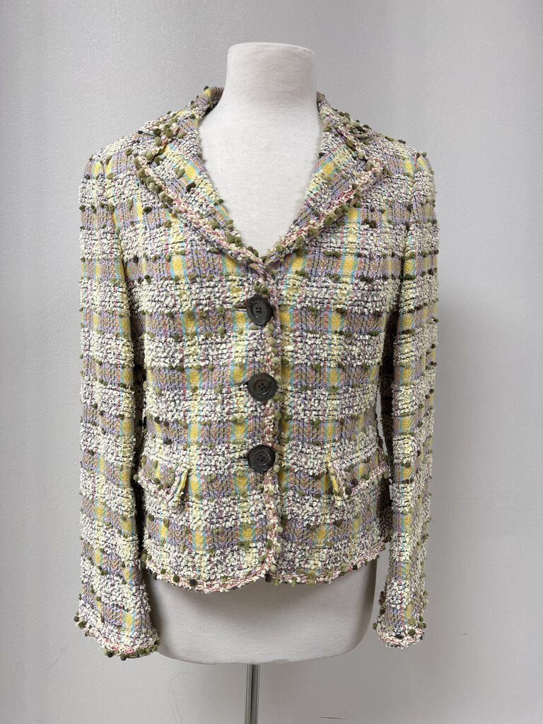 Rena Pink Tweed Blazer