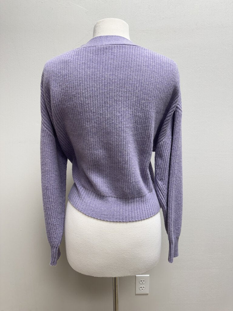 Cult Gaia Purple Cardigan