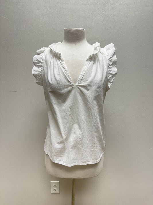 Xirena White Sleeveless Top