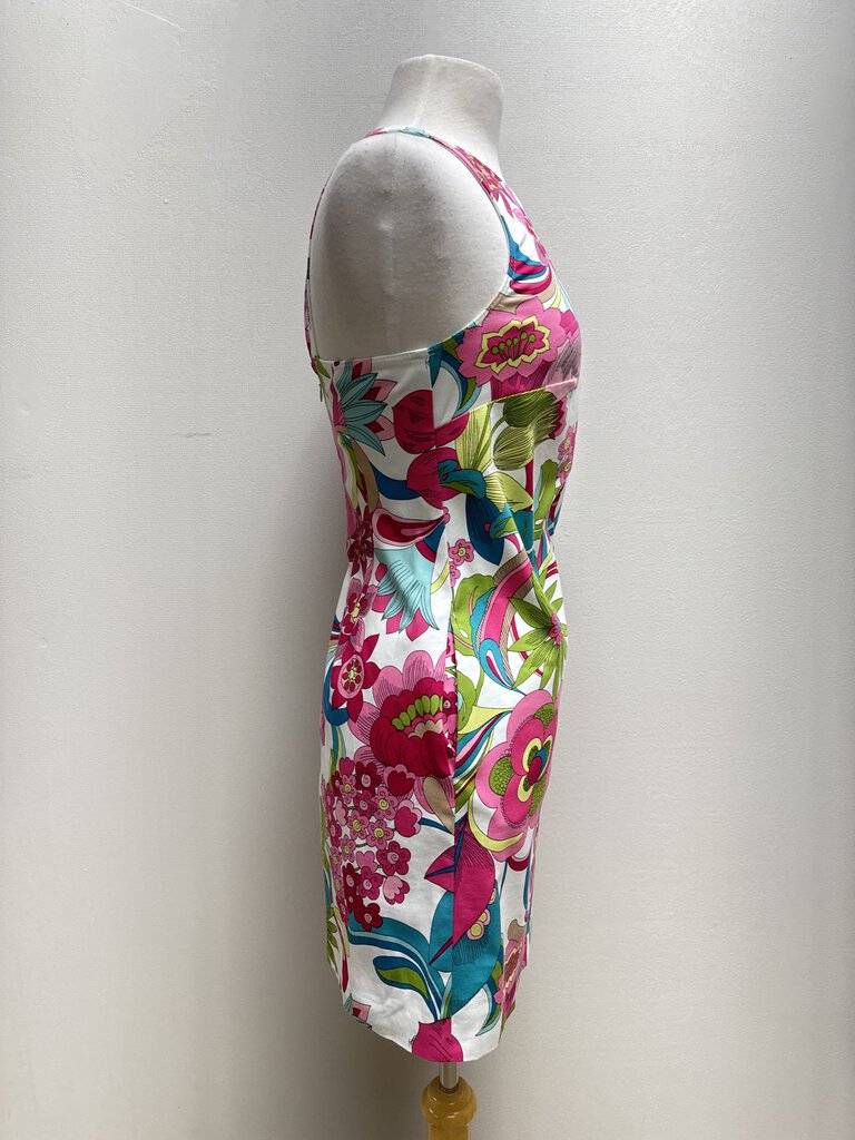 Trina Turk Pink Floral Sheath Dress