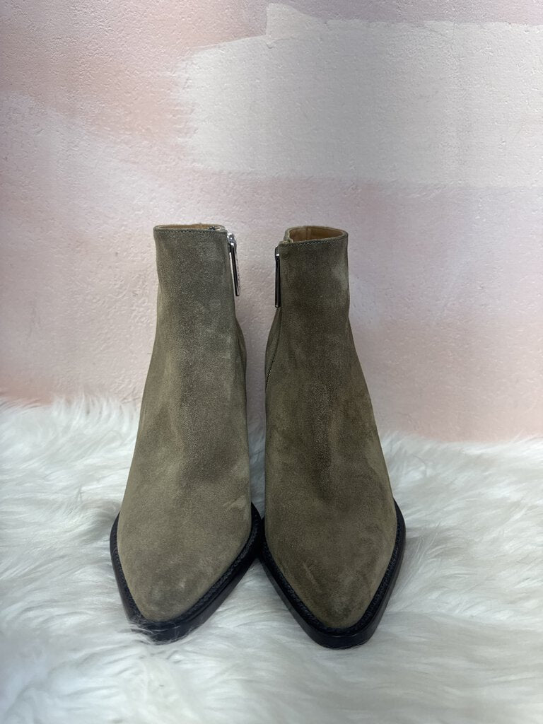 Chloe Taupe Suede Boots