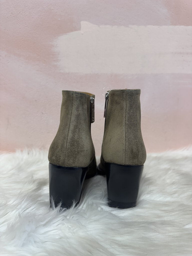 Chloe Taupe Suede Boots