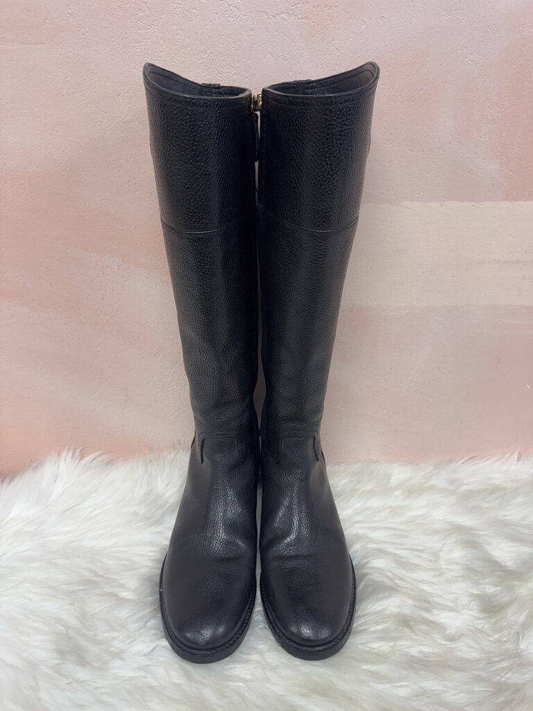 Tory Burch Leather Riding Boot