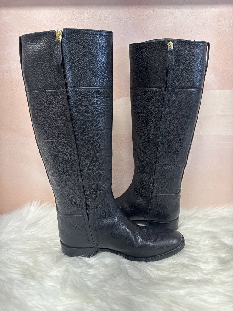 Tory Burch Leather Riding Boot