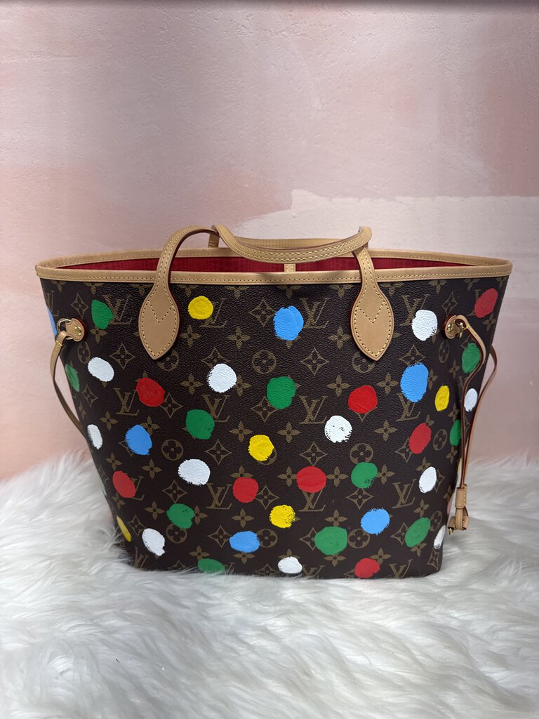 Louis Vuitton Yayoi Kusama Painted Neverful MM