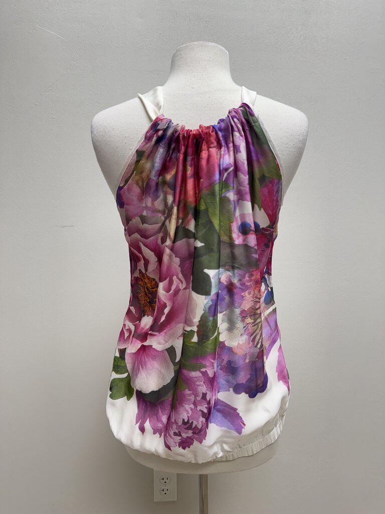 Fifteen Twenty Pink Floral Halter Top