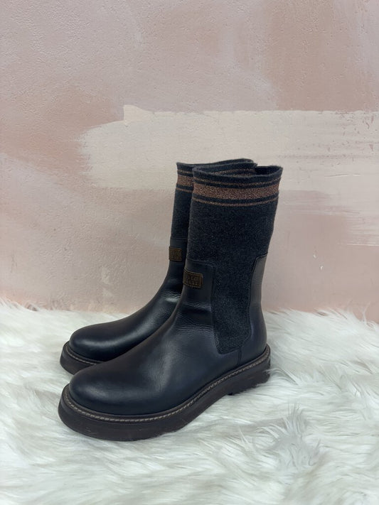 Brunello Cucinelli Black Chelsea Boots