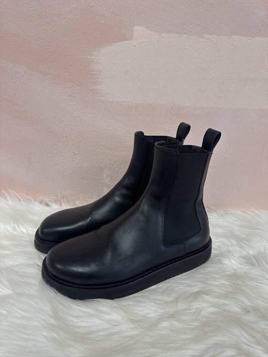 The Row Black Chelsea Boot (As Is)