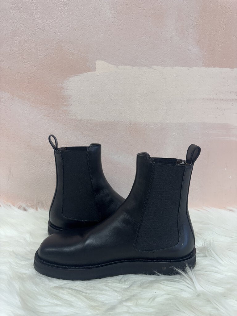 The Row Black Chelsea Boot (As Is)