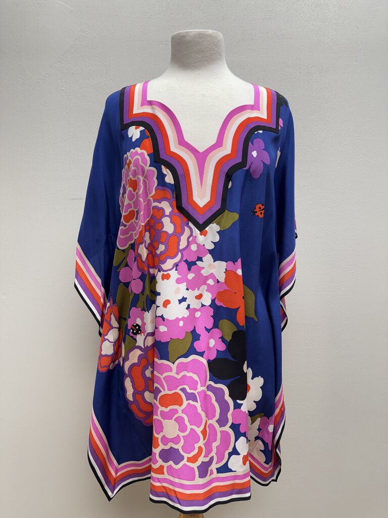 Trina Turk Silk Print Caftan