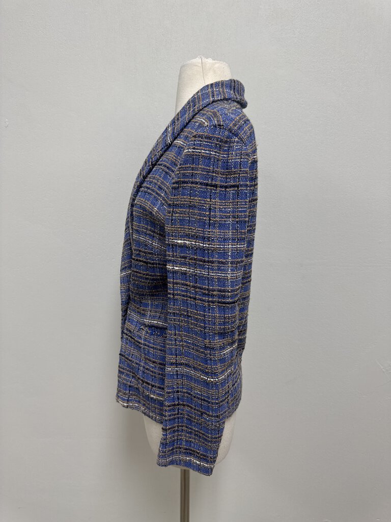 Isabel Marant Blue Tweed Blazer