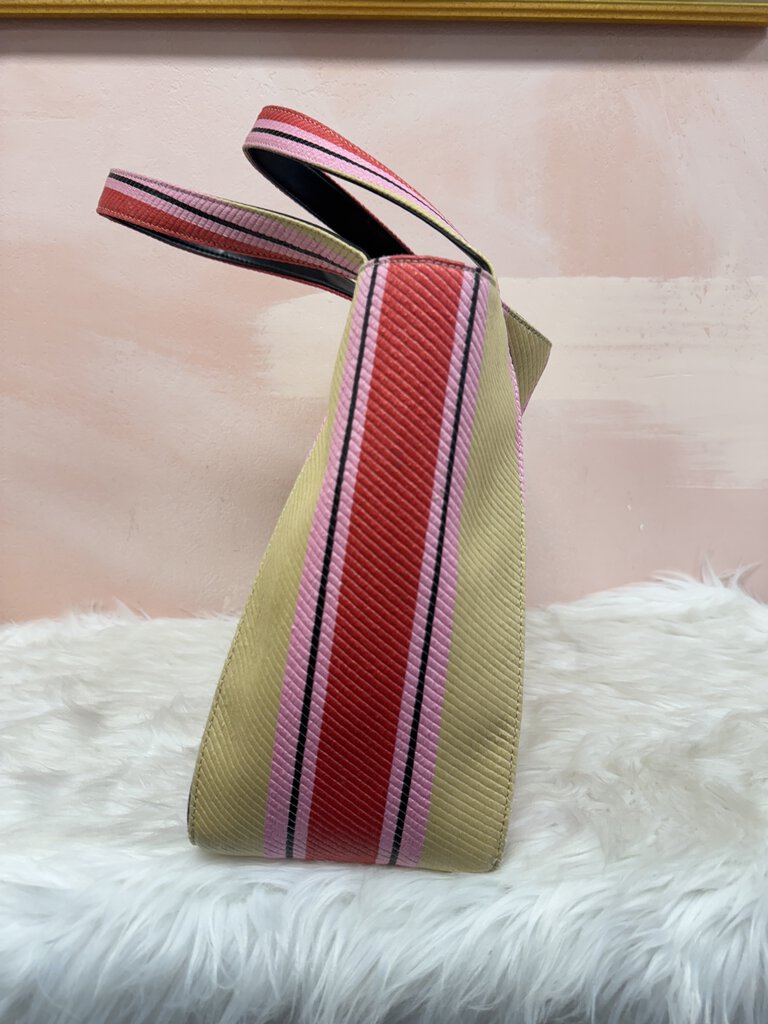 Stella McCartney Striped Beach Tote