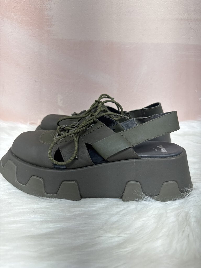 Camper Lab Olive Sling Back Sandal