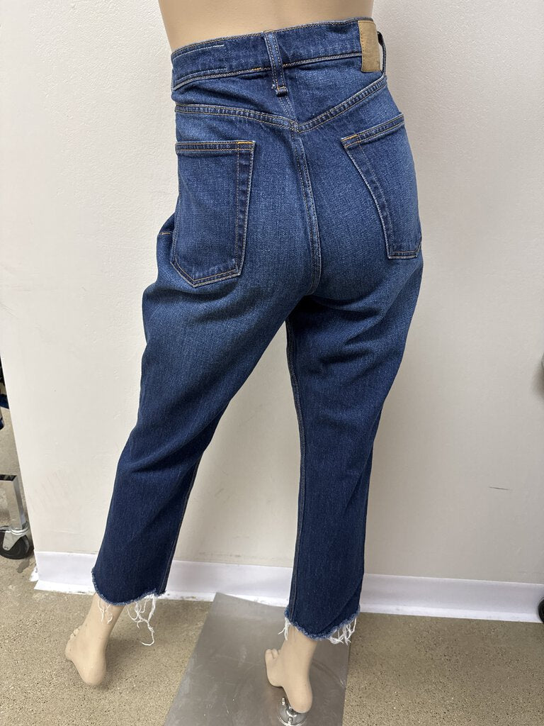 rag & bone Blue Straight Leg Jean