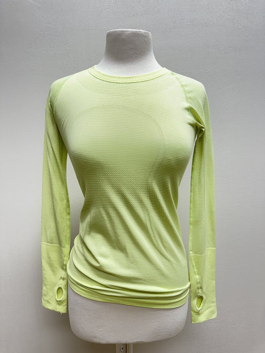 Lululemon Lime Logo Tee