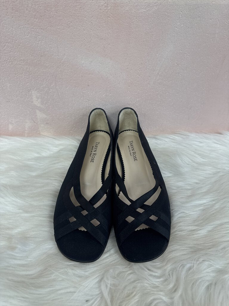 Taryn Rose Black Ballet Flat