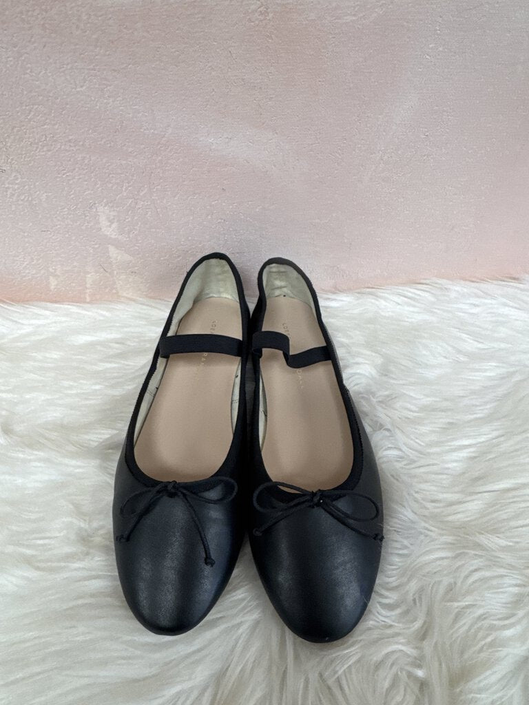 Loeffler Randal Black Ballet Flat