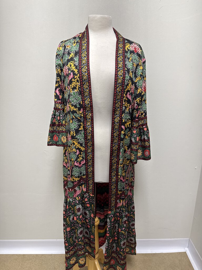 Alice + Olivia Colorful Printed Reversible Kimono