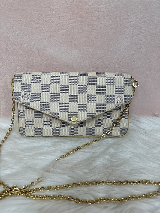 Louis Vuitton Azur Damier Felicie Pochette '18