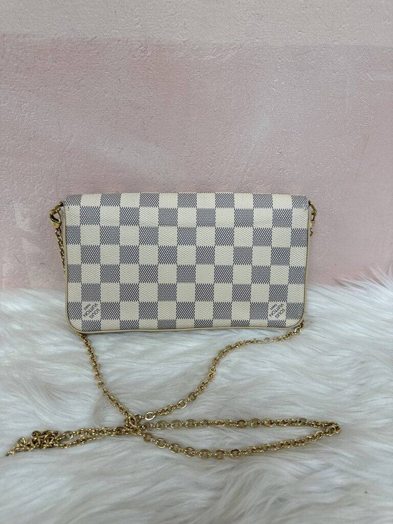 Louis Vuitton Azur Damier Felicie Pochette '18