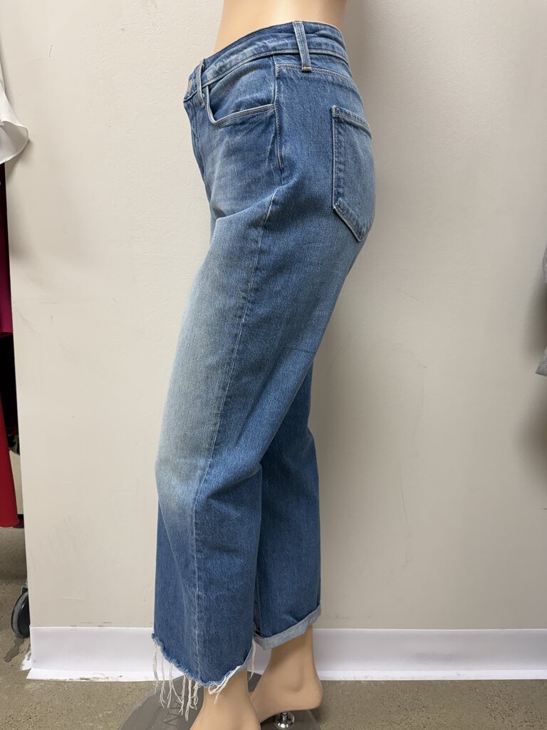 L'Agence Blue Straight Leg Jean