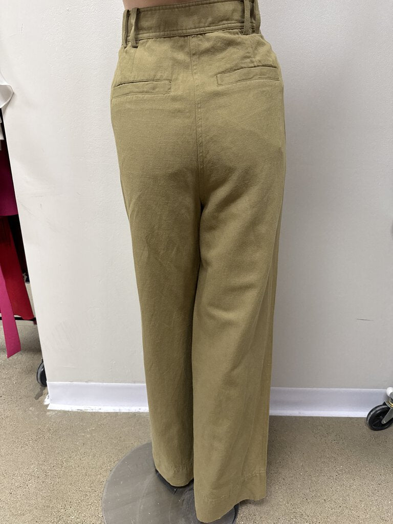 Apiece Apart Olive Pleated Chino