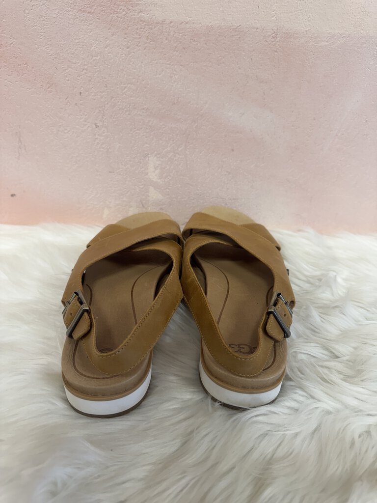 Ugg Tan Crisscross Sandal