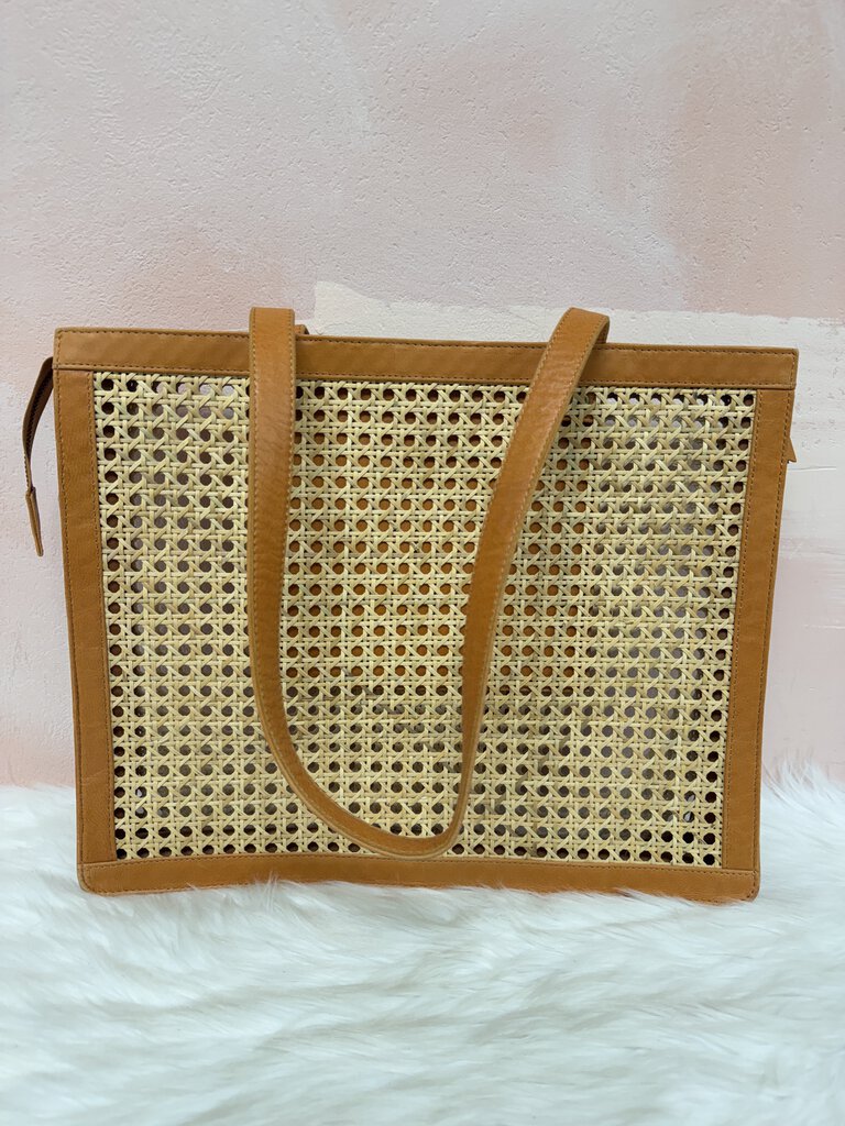 Jenn Lee Wicker Tote