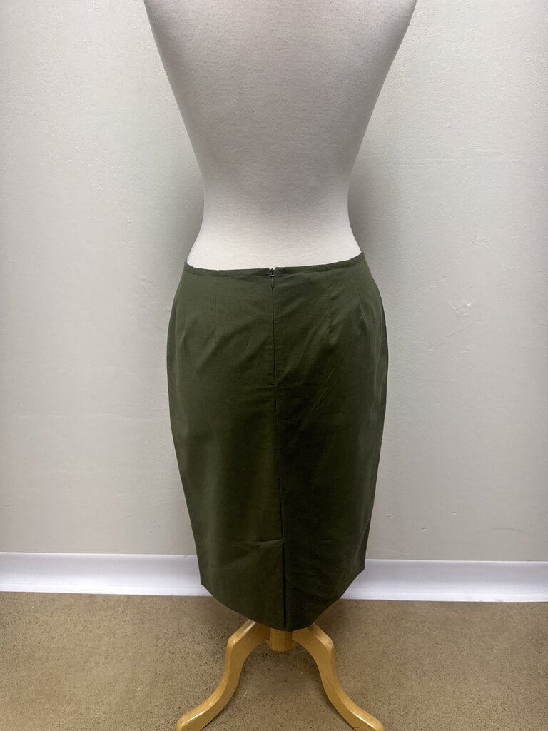 Lafayette 148 Olive Skirt